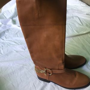 Ralph Lauren size 9 tan leather boots